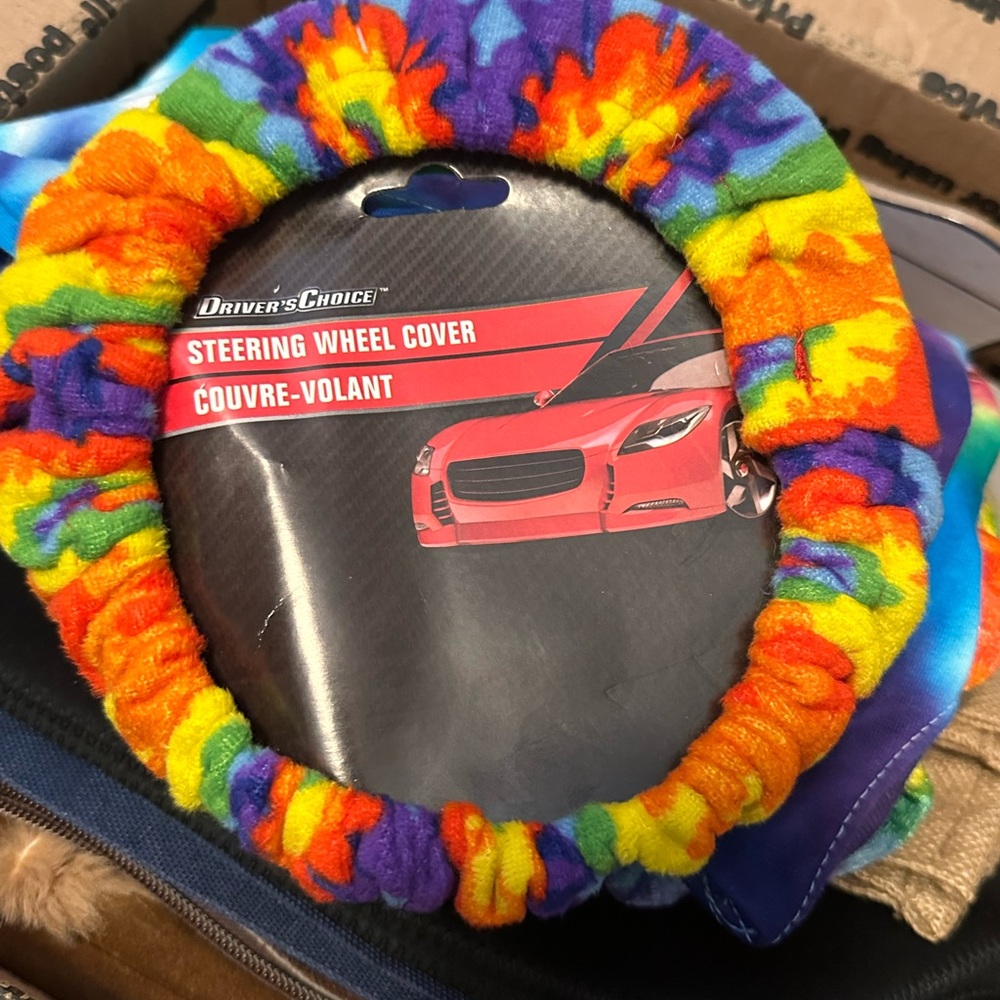 Free NIP Steering Wheel Cover